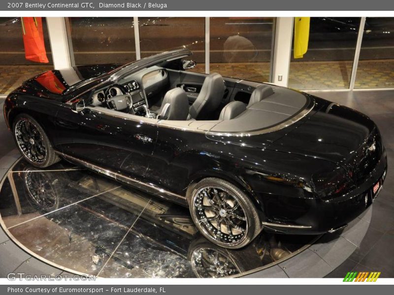 Diamond Black / Beluga 2007 Bentley Continental GTC