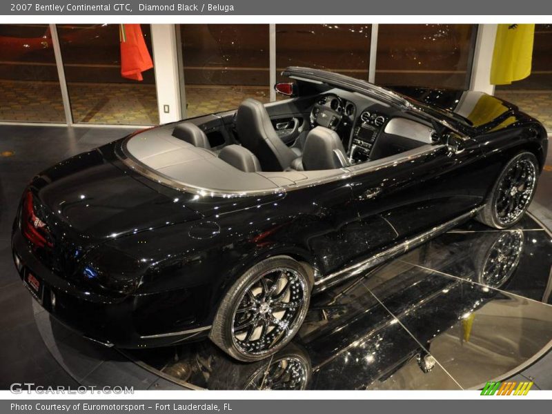Diamond Black / Beluga 2007 Bentley Continental GTC