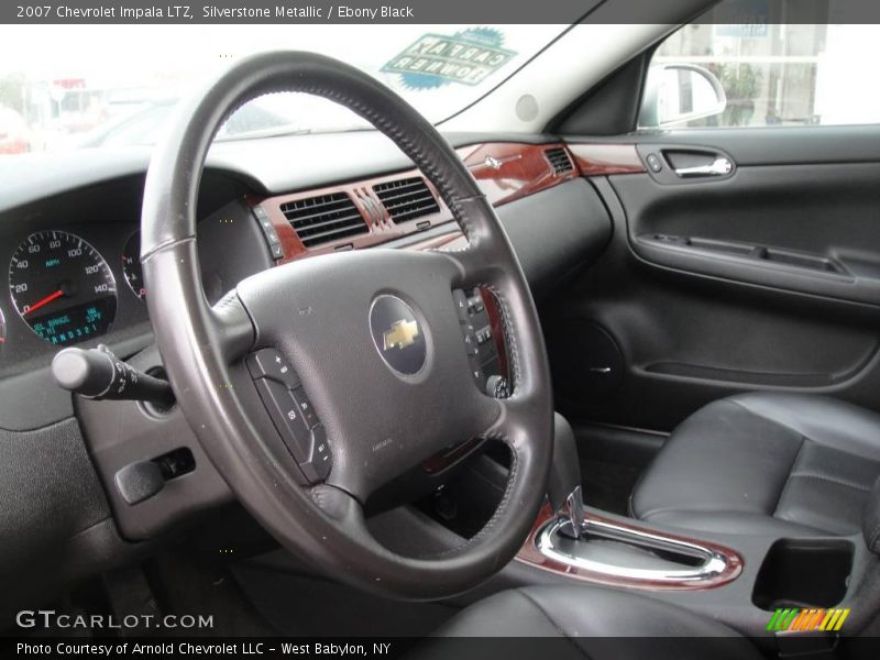 Silverstone Metallic / Ebony Black 2007 Chevrolet Impala LTZ