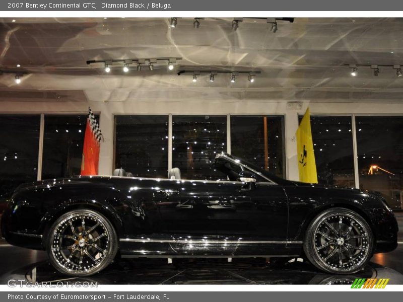 Diamond Black / Beluga 2007 Bentley Continental GTC