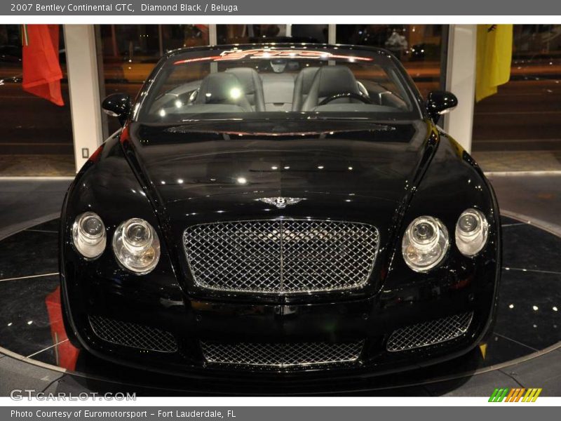 Diamond Black / Beluga 2007 Bentley Continental GTC