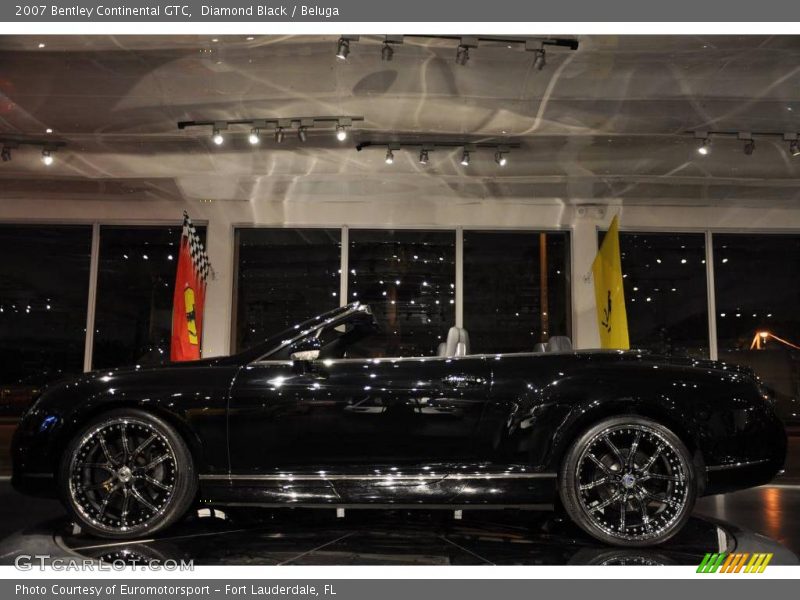 Diamond Black / Beluga 2007 Bentley Continental GTC