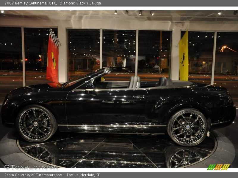 Diamond Black / Beluga 2007 Bentley Continental GTC