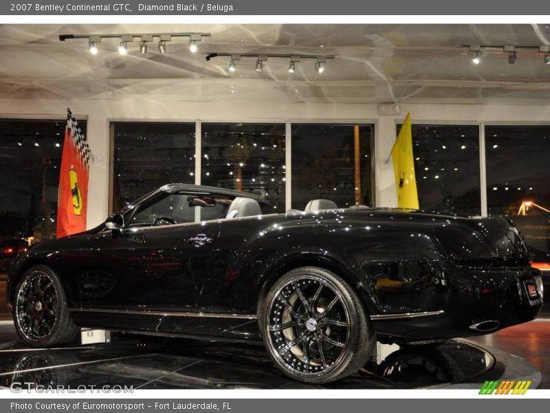 Diamond Black / Beluga 2007 Bentley Continental GTC