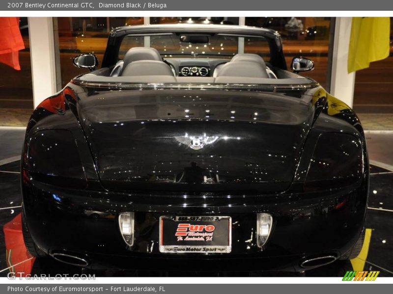 Diamond Black / Beluga 2007 Bentley Continental GTC