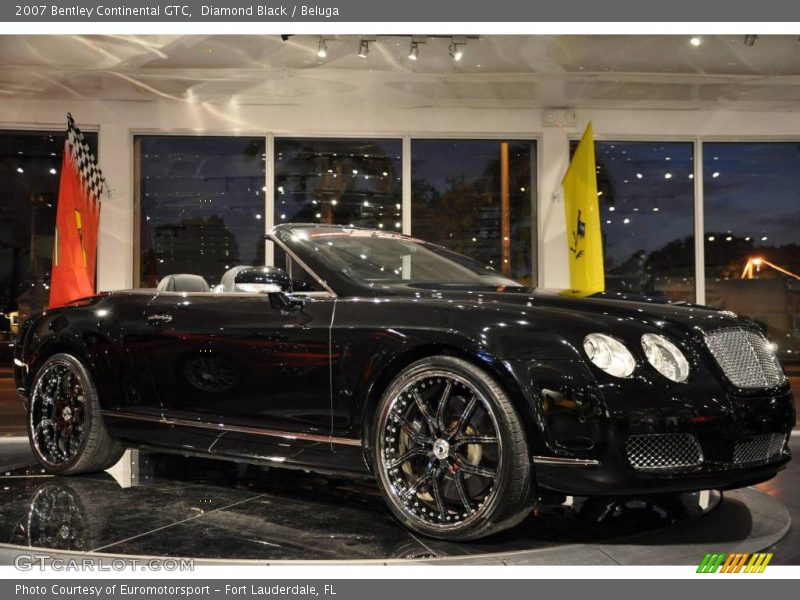 Diamond Black / Beluga 2007 Bentley Continental GTC