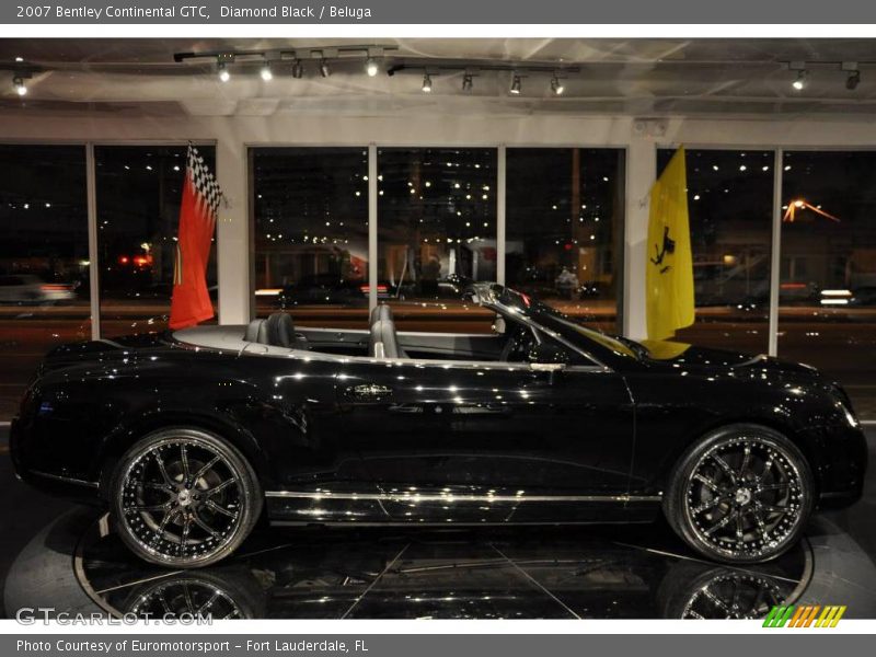 Diamond Black / Beluga 2007 Bentley Continental GTC