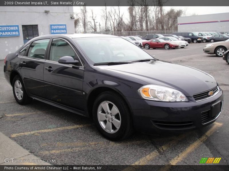 Slate Metallic / Gray 2009 Chevrolet Impala LT