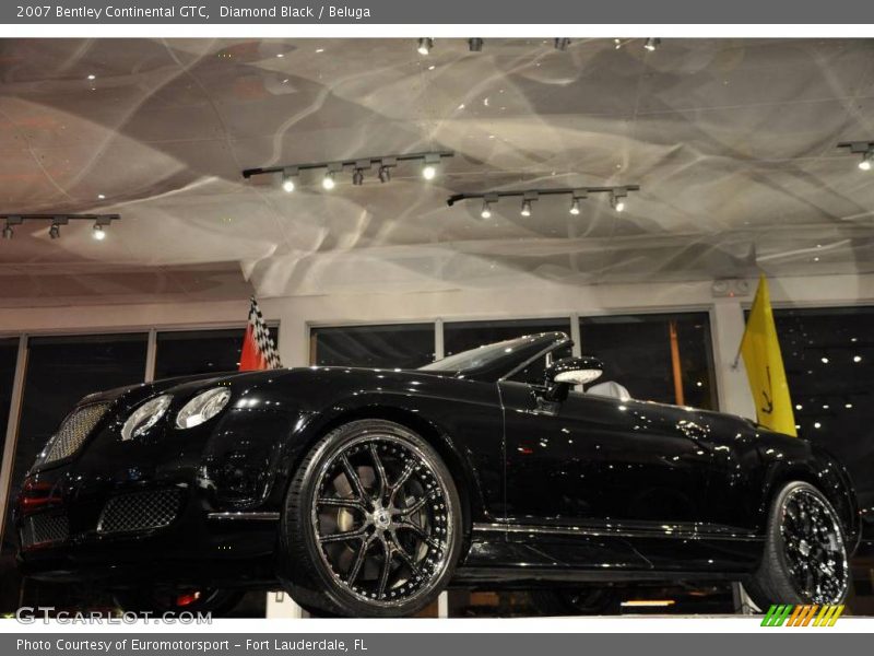 Diamond Black / Beluga 2007 Bentley Continental GTC