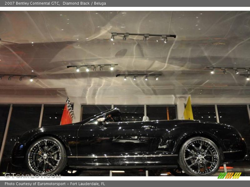 Diamond Black / Beluga 2007 Bentley Continental GTC