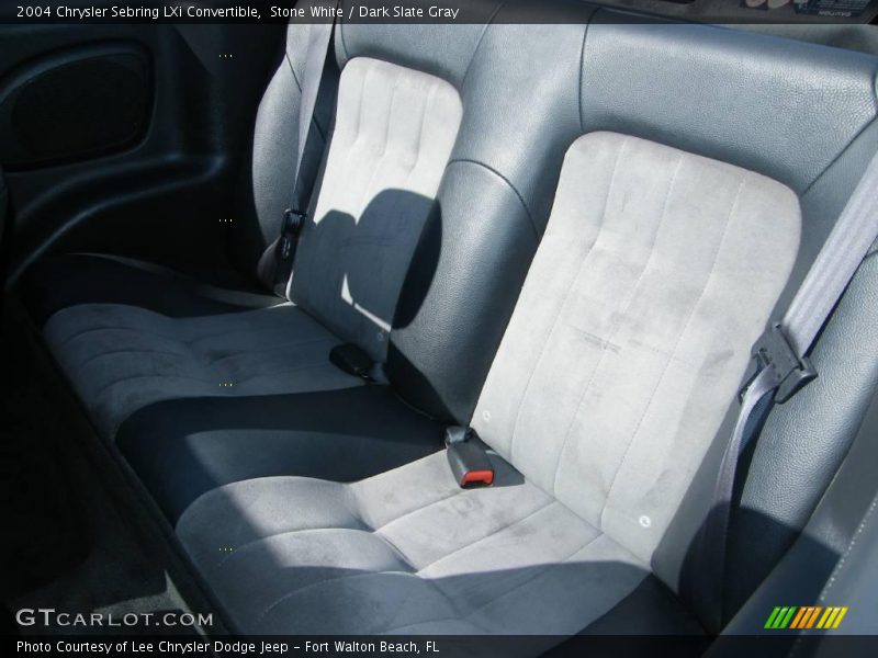 Stone White / Dark Slate Gray 2004 Chrysler Sebring LXi Convertible