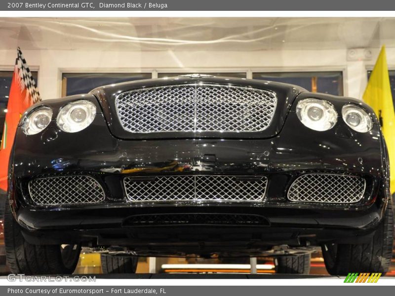 Diamond Black / Beluga 2007 Bentley Continental GTC