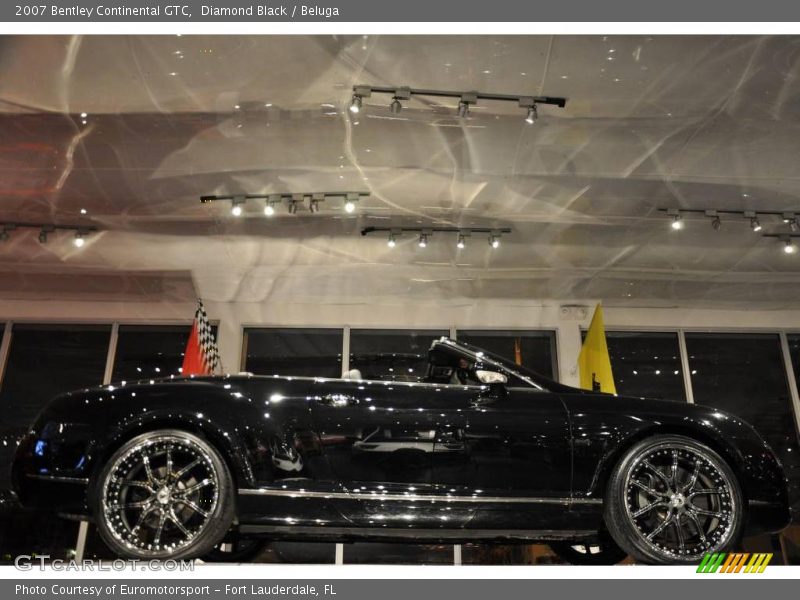 Diamond Black / Beluga 2007 Bentley Continental GTC