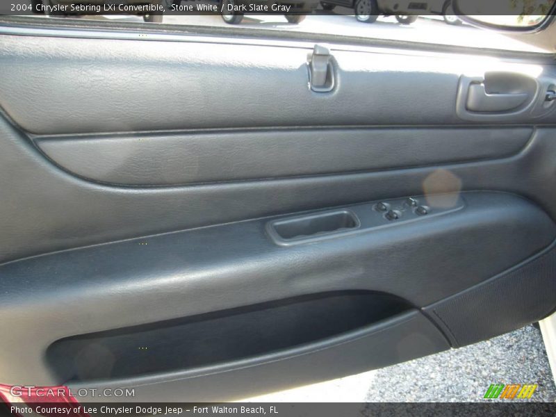 Stone White / Dark Slate Gray 2004 Chrysler Sebring LXi Convertible