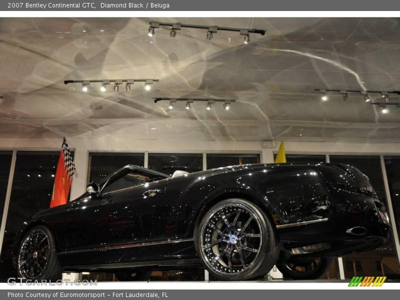 Diamond Black / Beluga 2007 Bentley Continental GTC
