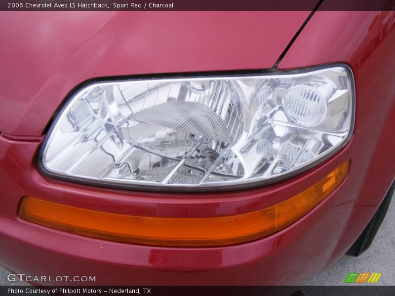 Sport Red / Charcoal 2006 Chevrolet Aveo LS Hatchback
