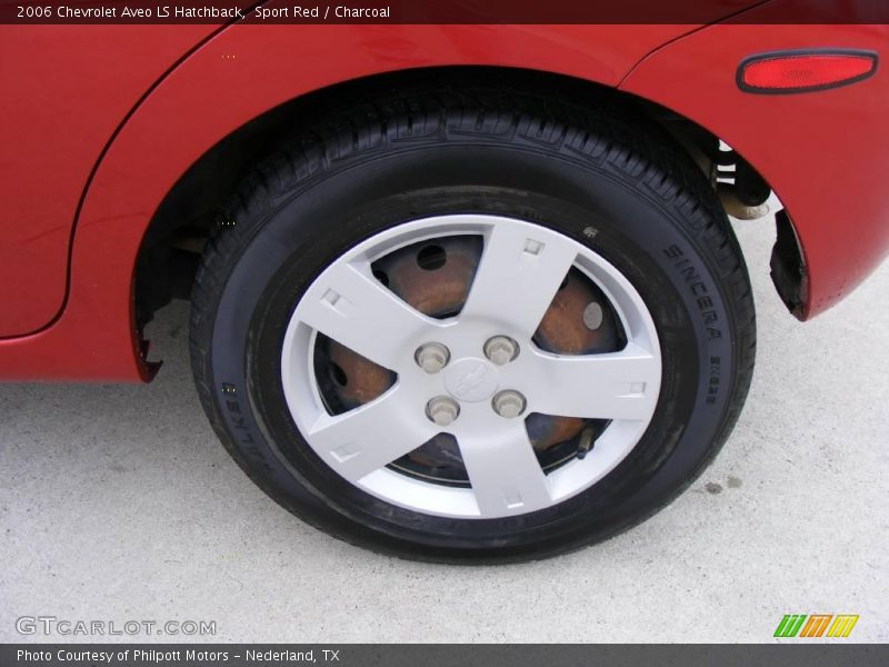 Sport Red / Charcoal 2006 Chevrolet Aveo LS Hatchback