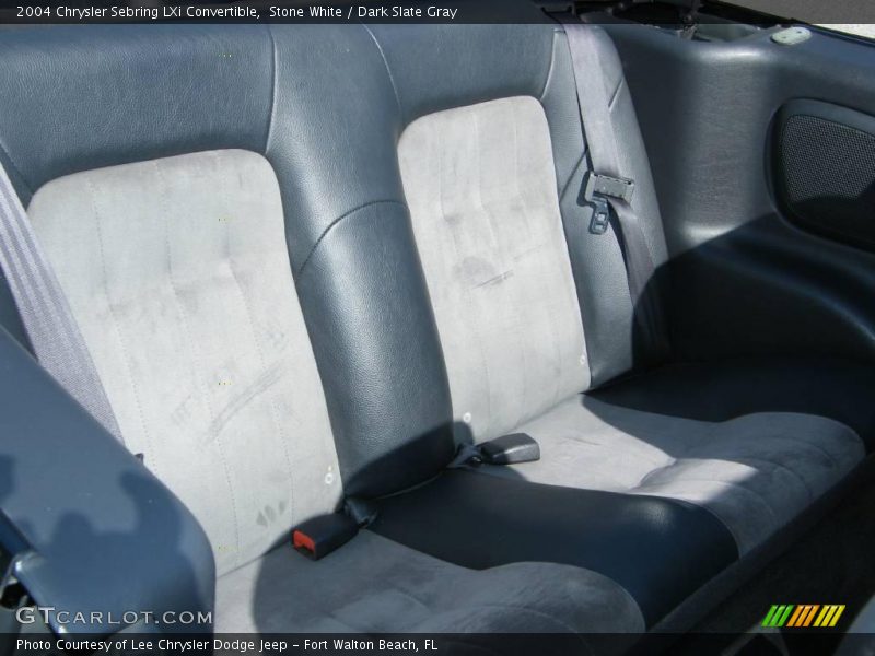 Stone White / Dark Slate Gray 2004 Chrysler Sebring LXi Convertible