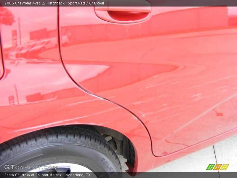Sport Red / Charcoal 2006 Chevrolet Aveo LS Hatchback
