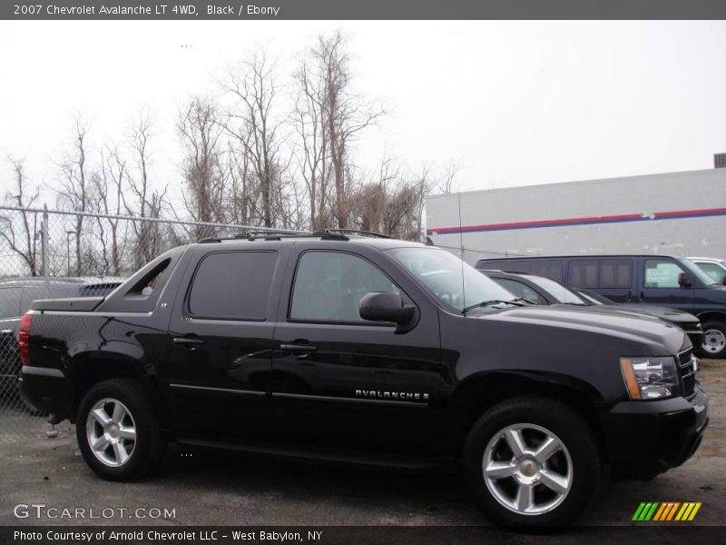 Black / Ebony 2007 Chevrolet Avalanche LT 4WD