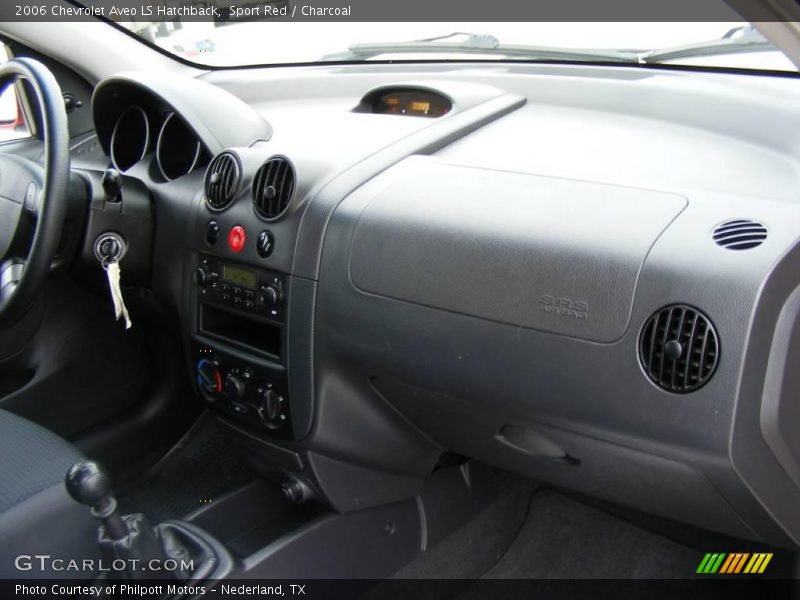 Sport Red / Charcoal 2006 Chevrolet Aveo LS Hatchback