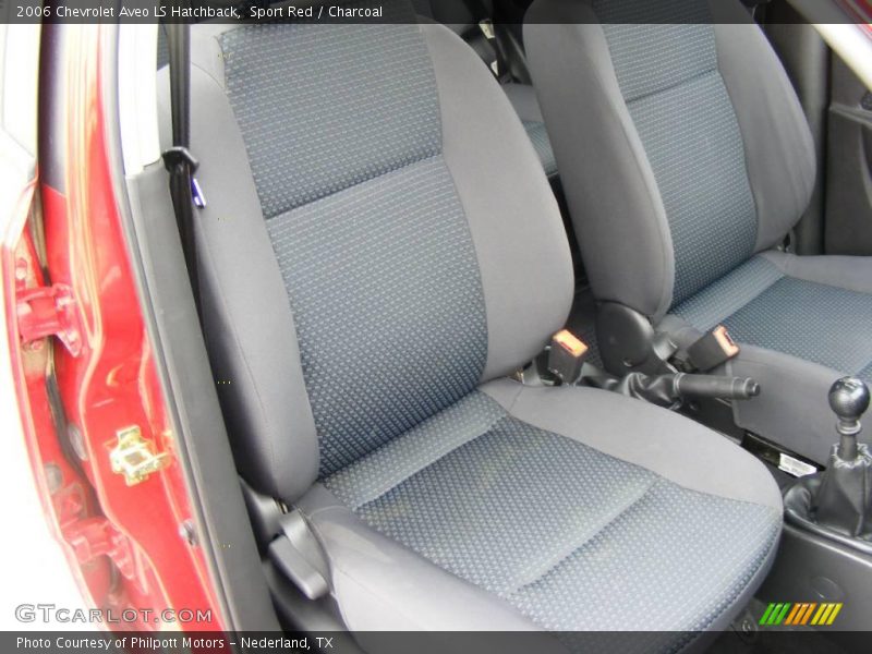 Sport Red / Charcoal 2006 Chevrolet Aveo LS Hatchback