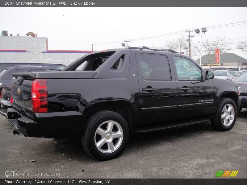 Black / Ebony 2007 Chevrolet Avalanche LT 4WD