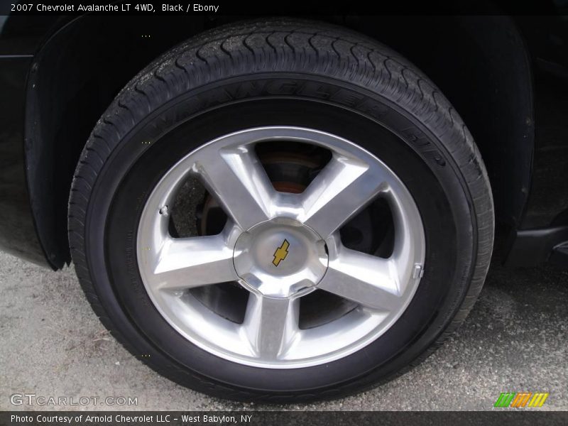 Black / Ebony 2007 Chevrolet Avalanche LT 4WD