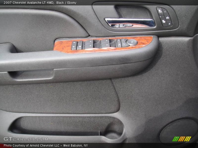 Black / Ebony 2007 Chevrolet Avalanche LT 4WD