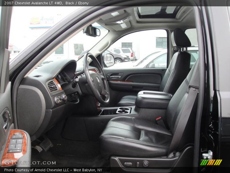 Black / Ebony 2007 Chevrolet Avalanche LT 4WD