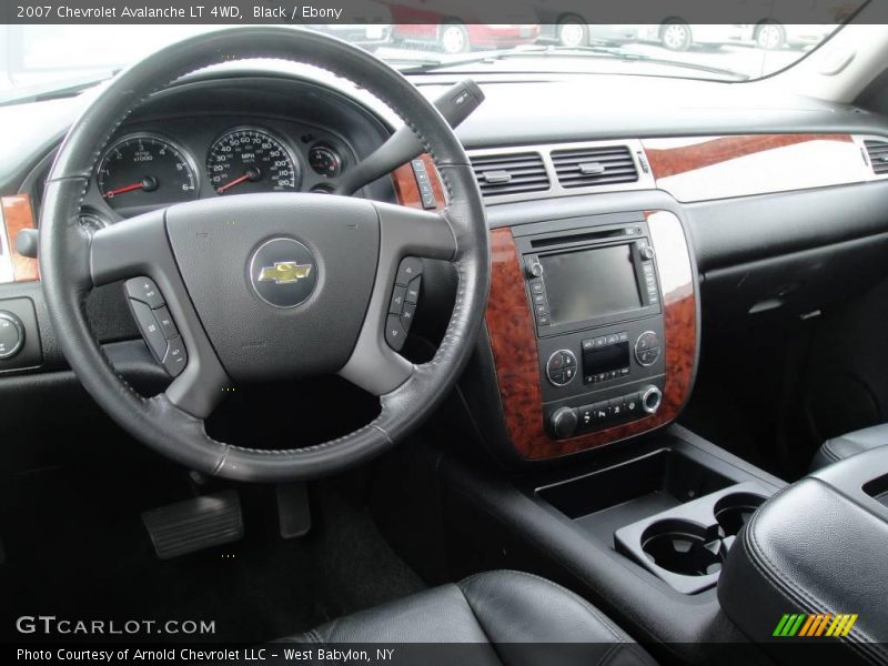Black / Ebony 2007 Chevrolet Avalanche LT 4WD