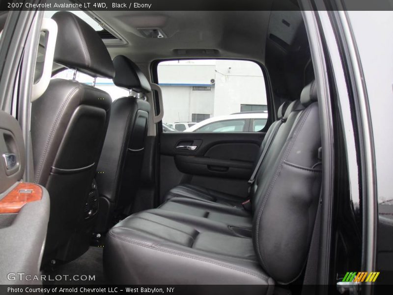 Black / Ebony 2007 Chevrolet Avalanche LT 4WD