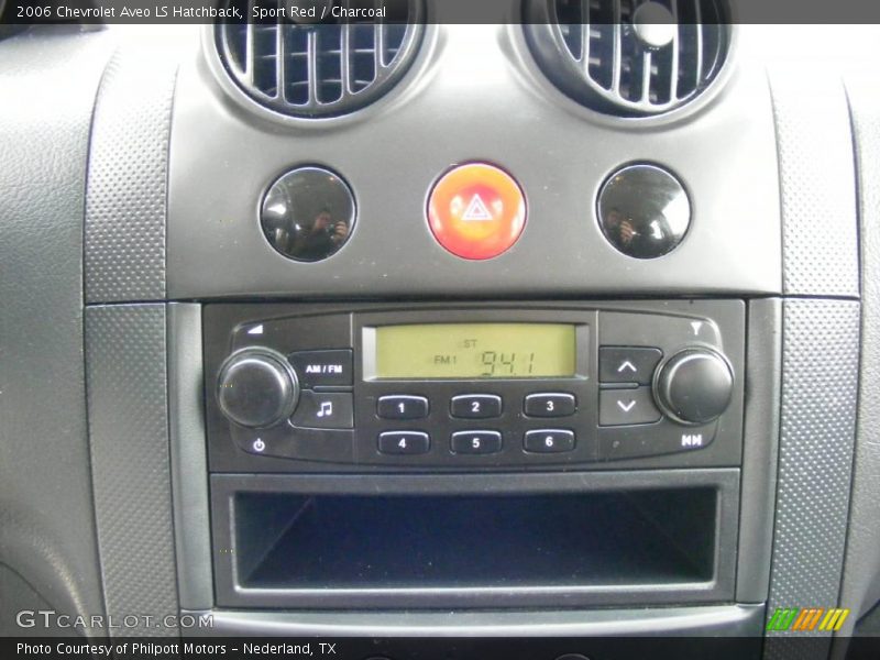 Sport Red / Charcoal 2006 Chevrolet Aveo LS Hatchback