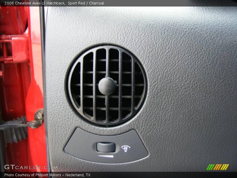 Sport Red / Charcoal 2006 Chevrolet Aveo LS Hatchback