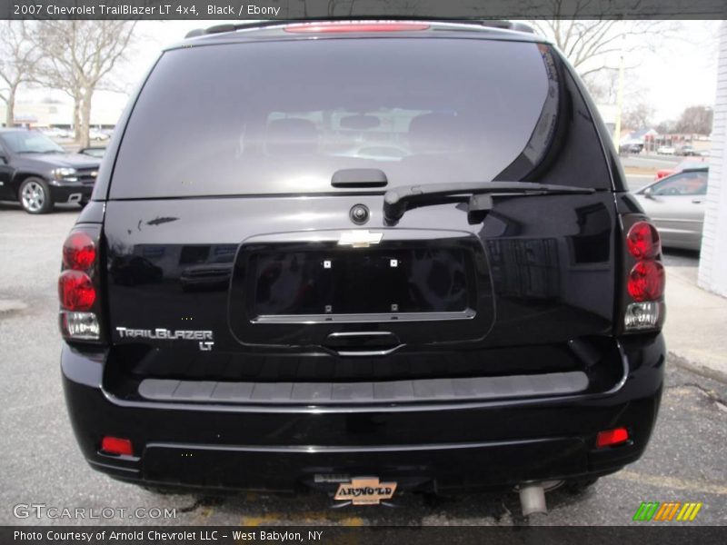 Black / Ebony 2007 Chevrolet TrailBlazer LT 4x4