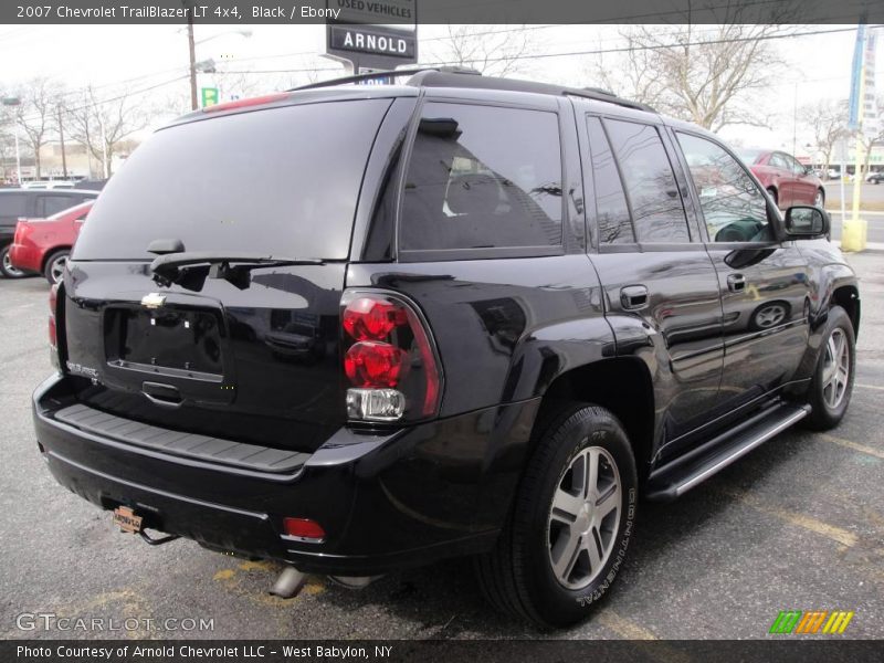 Black / Ebony 2007 Chevrolet TrailBlazer LT 4x4
