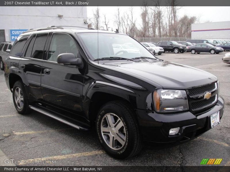 Black / Ebony 2007 Chevrolet TrailBlazer LT 4x4