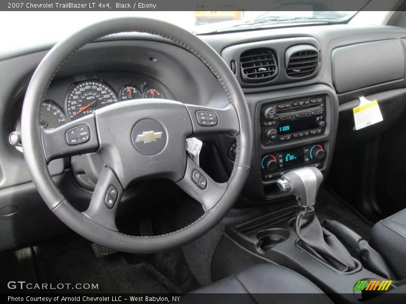 Black / Ebony 2007 Chevrolet TrailBlazer LT 4x4