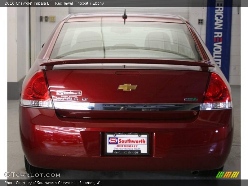 Red Jewel Tintcoat / Ebony 2010 Chevrolet Impala LT
