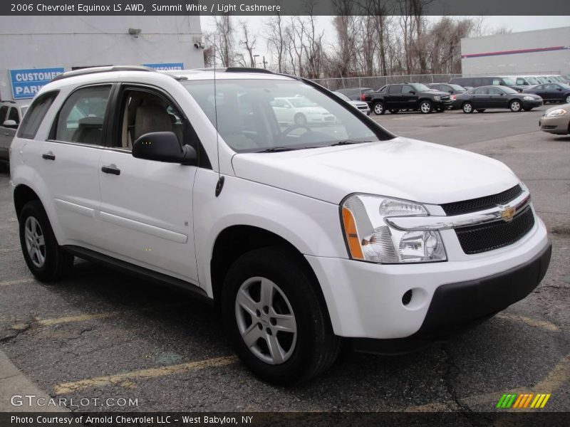 Summit White / Light Cashmere 2006 Chevrolet Equinox LS AWD