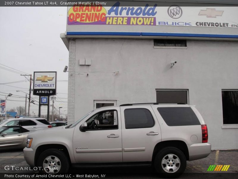Graystone Metallic / Ebony 2007 Chevrolet Tahoe LT 4x4