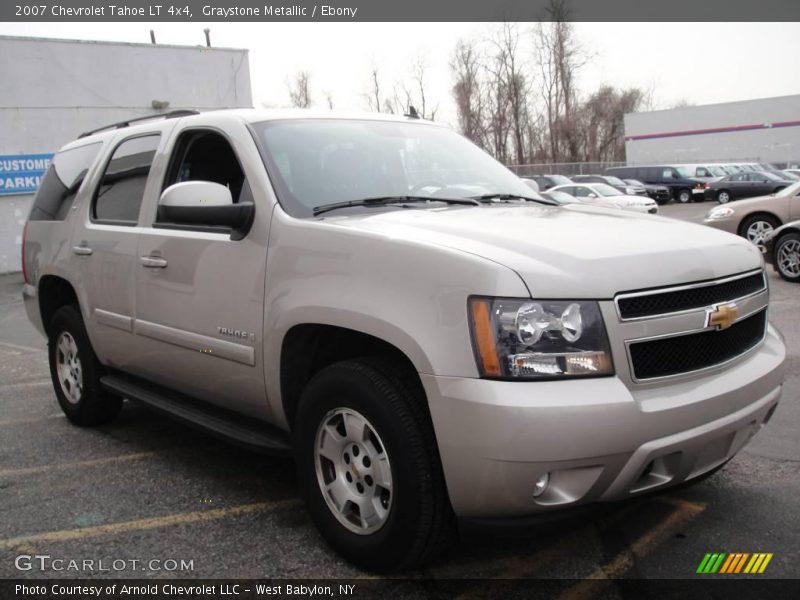 Graystone Metallic / Ebony 2007 Chevrolet Tahoe LT 4x4