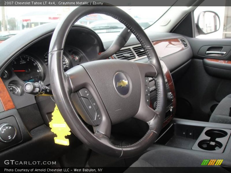 Graystone Metallic / Ebony 2007 Chevrolet Tahoe LT 4x4