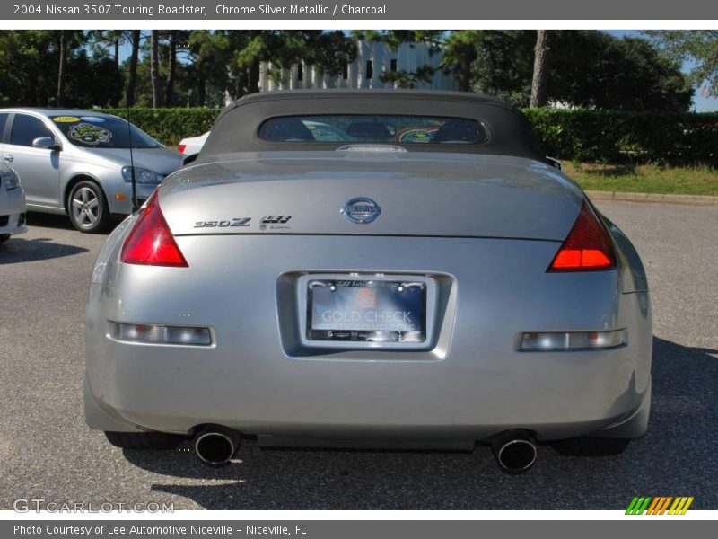 Chrome Silver Metallic / Charcoal 2004 Nissan 350Z Touring Roadster