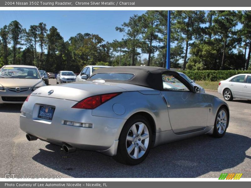 Chrome Silver Metallic / Charcoal 2004 Nissan 350Z Touring Roadster