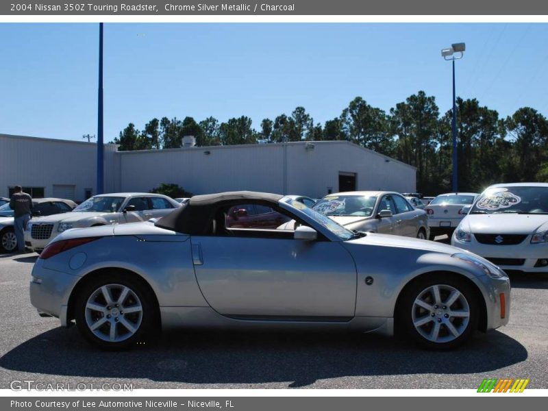 Chrome Silver Metallic / Charcoal 2004 Nissan 350Z Touring Roadster