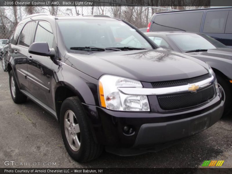 Black / Light Gray 2006 Chevrolet Equinox LT AWD