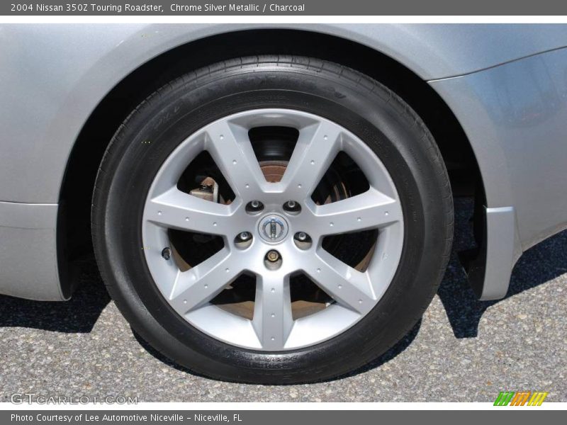 Chrome Silver Metallic / Charcoal 2004 Nissan 350Z Touring Roadster