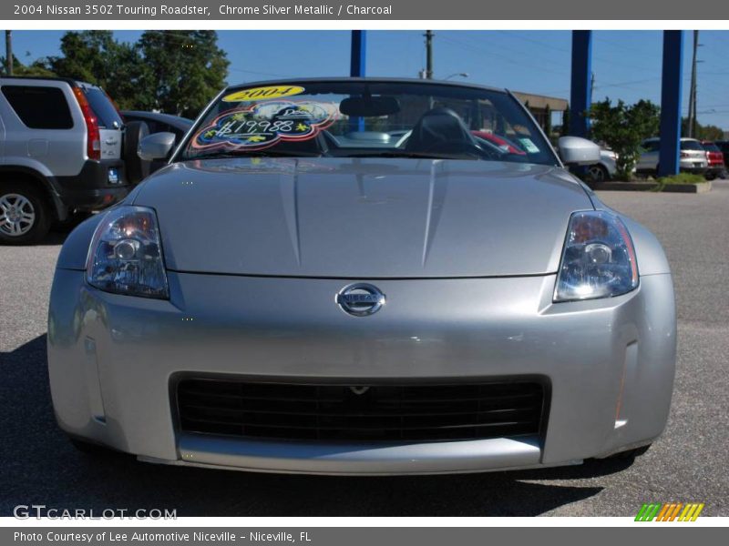 Chrome Silver Metallic / Charcoal 2004 Nissan 350Z Touring Roadster