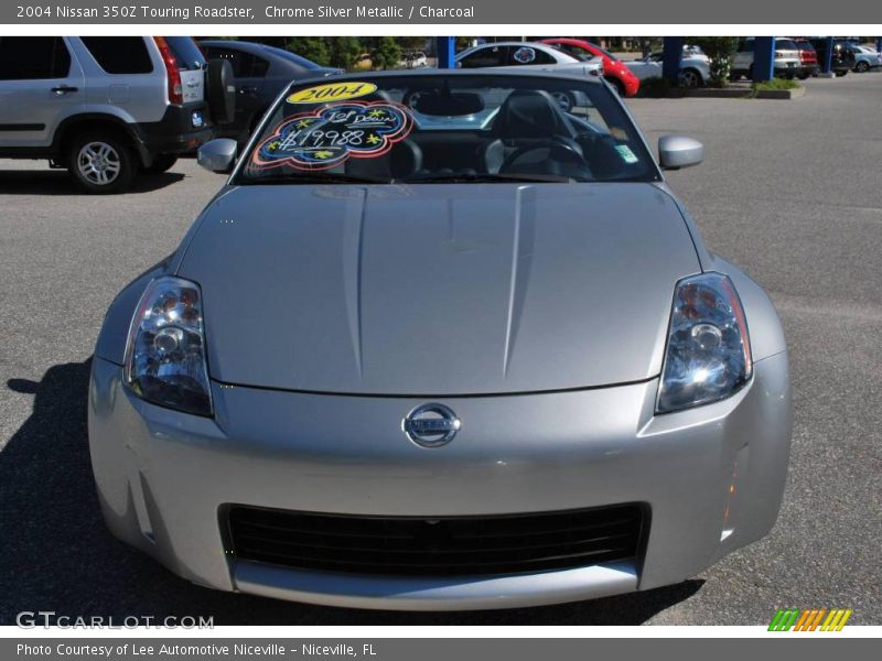 Chrome Silver Metallic / Charcoal 2004 Nissan 350Z Touring Roadster